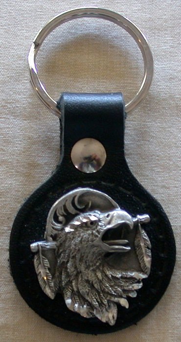 Small Eagle Head Key Fob